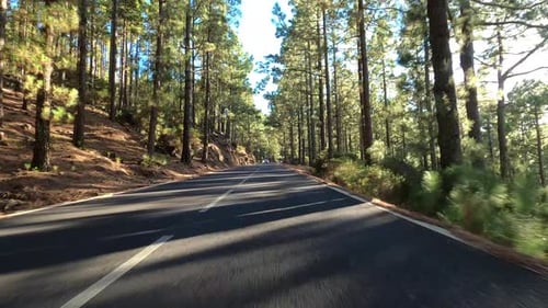 Long asphalt road ground view and travel concept