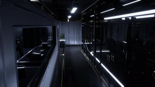 Futuristic Office and Communication Network Center