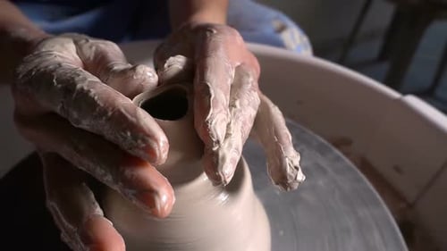 Pot Clay Decorative Art Skill Workshop