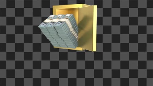 Money And Gold From The Safe Loop