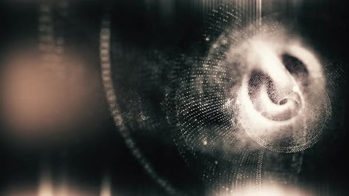 Futuristic Metaverse Matrix Simulation Background 05