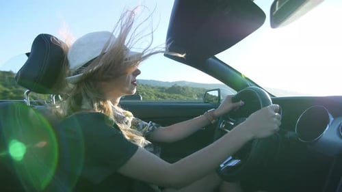 Cabrio fahren im Sommer