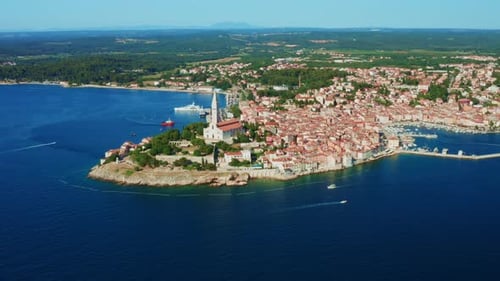 Rovinj with Church of St