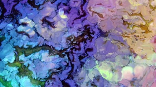 Psychedelic Galactic Paint Texture Background 416