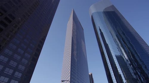 Low angle view of towers