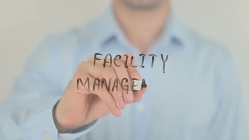 Writing Facility Management on Glass Surface