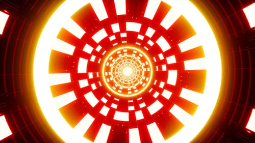 Red Concert Vj Loop