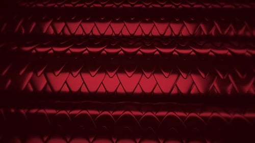 Rolling Pattern Tubes Red