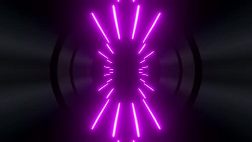 4k Rosa hypnotische Hintergrundschleife