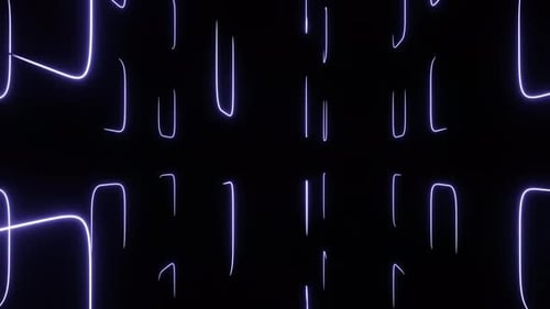 Vj Loop Abstract Dancing Loading Colorful Squares Animation