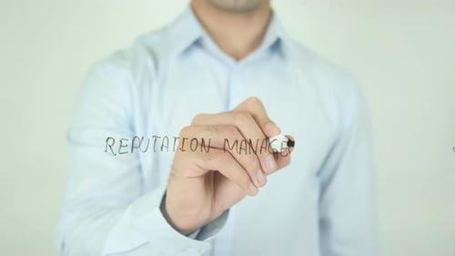Reputationsmanagement, Schreiben auf dem Bildschirm