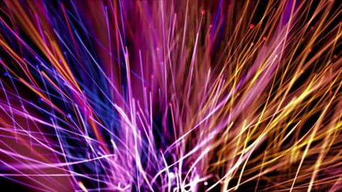 Colorful Light Particle