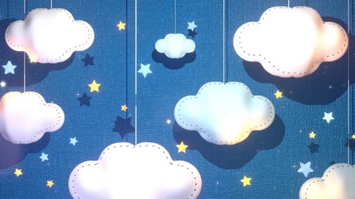 Fabric Clouds Paper Art