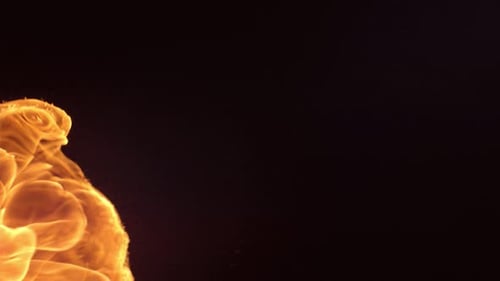 Fireball in slow motion; shot on Phantom Flex 4K at 1000 fps