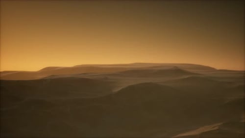 Tormenta del desierto en desierto de arena