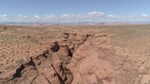 Luftaufnahme der Canyon-Landschaft