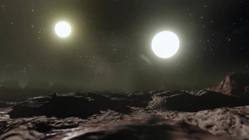 The Night Sky On The Cliff Valley 05 HD