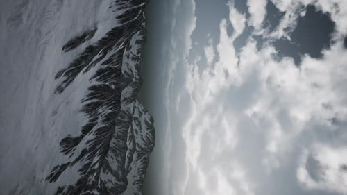 Storm Cloud Over Dolomites