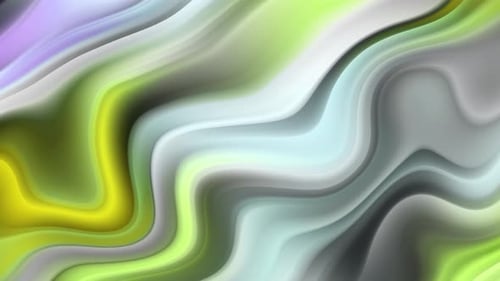 Fluid Abstract Flowing Wavy Color Background Animation