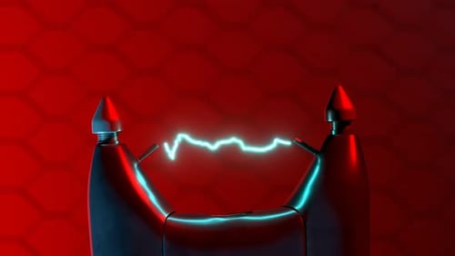 Electric Plasma Spark Animation