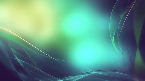 Dynamic Fluid Light Waves Animation Background