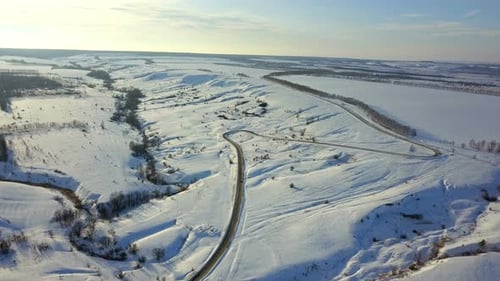 Straße auf dem Land