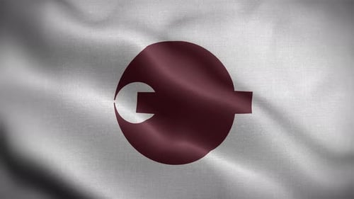 Abstract Waving Fabric Texture Logo Reveal