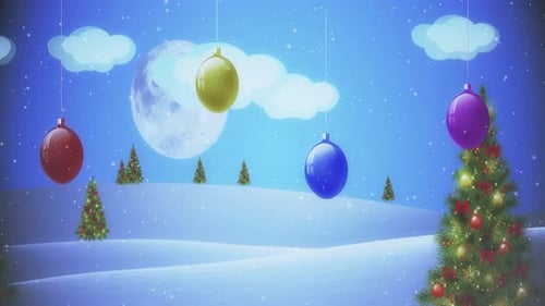 animation de Noël 4K