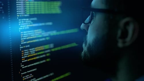 Software-Online-Netzwerk-Entwickler