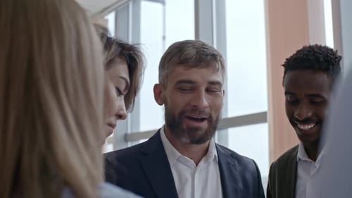 Positive Office Discussion