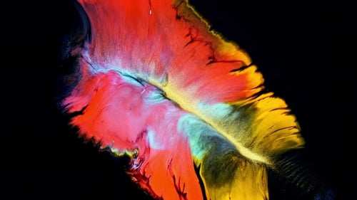 Mesmerizing Paint Background Liquid Art