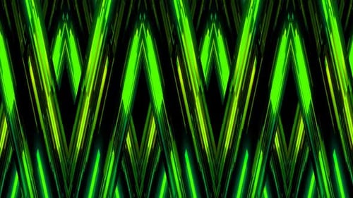 Contexte de la technologie des lignes lumineuses vertes abstraites