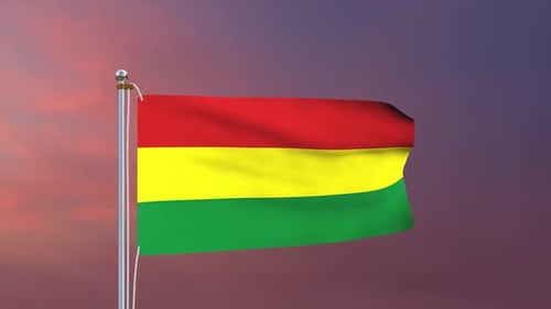 Flagge Boliviens