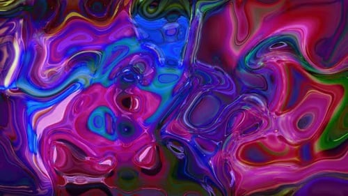 Abstract Background colorful Wavy Clean marble trendy Liquid Animation