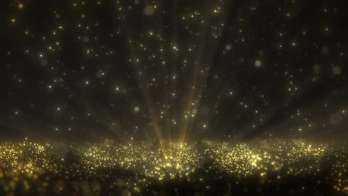 Golden Rays Particles
