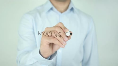 Moving Day, Writing On Screen