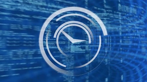 Fast moving clock and data processing