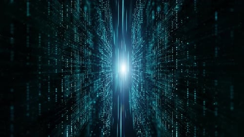 Digital Matrix Particles Flow