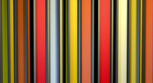 Colorful Vertical Stripes Abstract Motion Background Loop