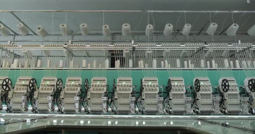 Garment Factory Industrial Embroidery Machine 05