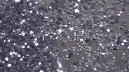 Blühender Glitzer, Zeitlupe