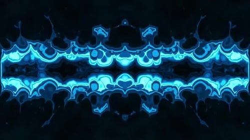 Digitales Rendern Elektrisches Video mit hoher Aura