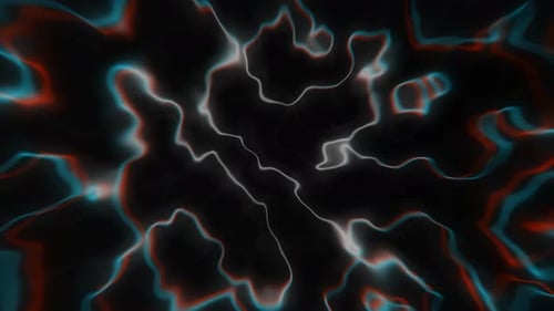 Neon Lines Abstract Looping Background