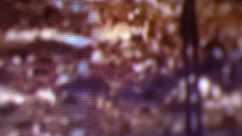 Abstract Colorful Screen Close-Up