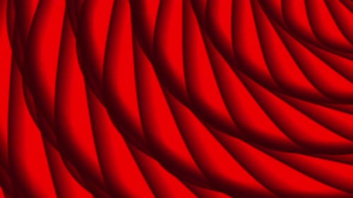 Abstract Red Undulating Waves Seamless Loop Background
