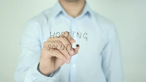 Hosting Solutions, Writing On Screen