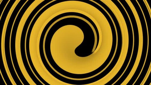 orange hypnosis loop background