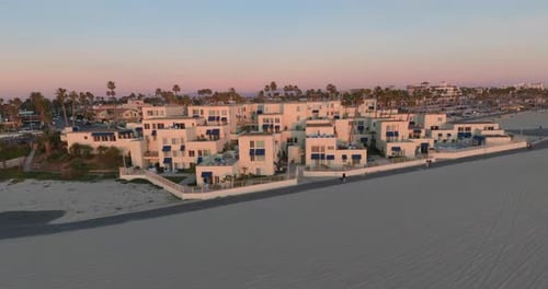 Beachfront Homes Sunset