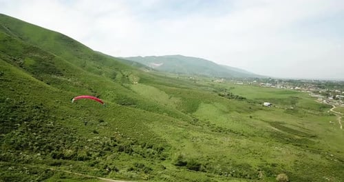 Paragliding in the Mountains
