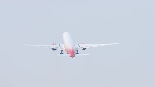 Airolane Departing From Moscow